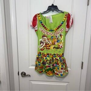 Candyland Deluxe Sassy Women’s costume Dress sz: L